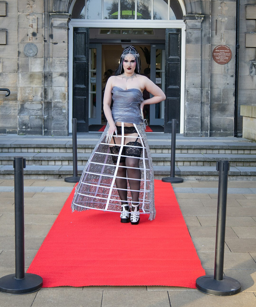 actor on red carpet