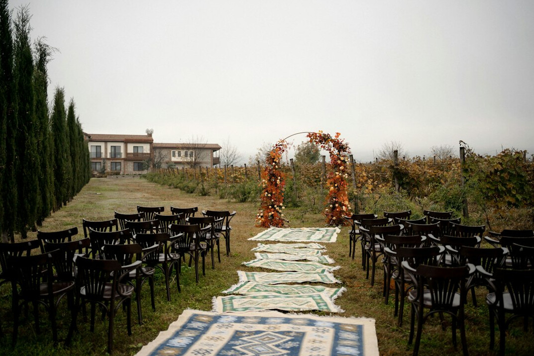 wedding ceremony outdoors